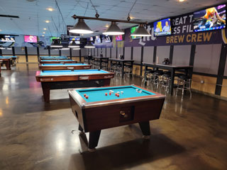 Pool hall